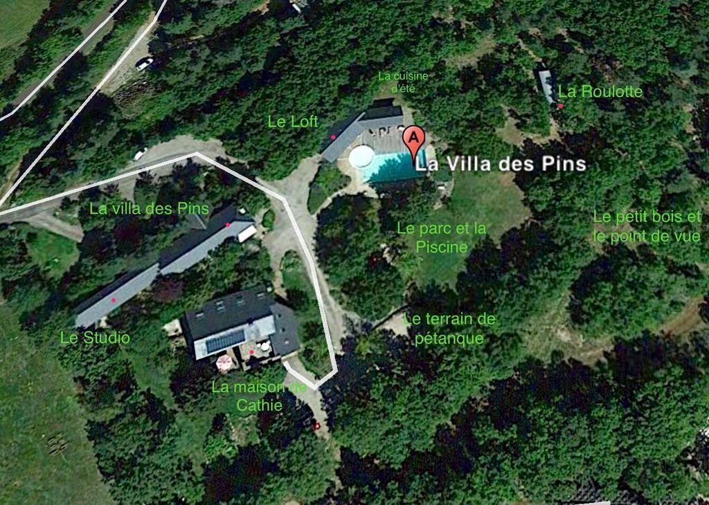 La Villa Des Pins Verrieres  Екстериор снимка
